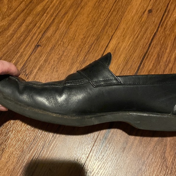 Vintage Allen Edmonds Georgetown Black Penny Dress Loafers Size 10.5 - Picture 4 of 6